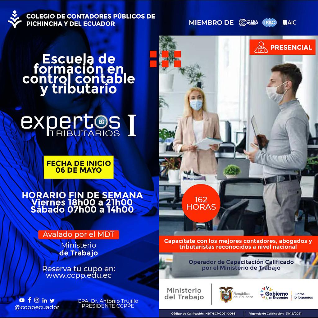 PRESENCIAL: 41 - EXPERTOS TRIBUTARIOS - VIERNES Y SÁBADO