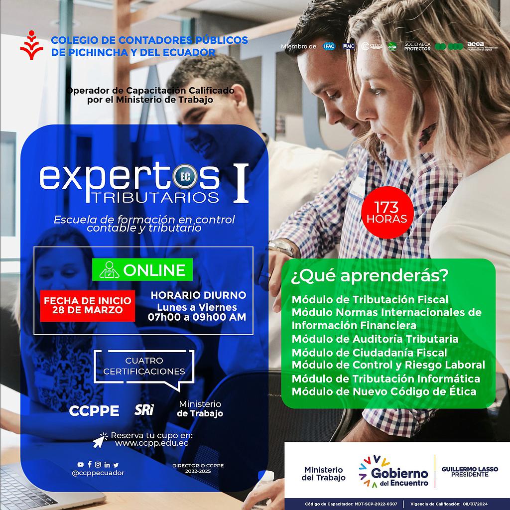 ON LINE: Escuela Expertos Tributarios – 28 Marzo 2023