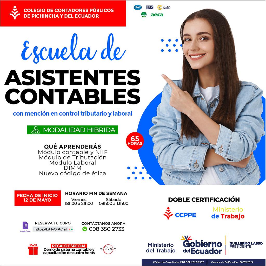 HÍBRIDO: Escuela Auxiliares Contables – 12 mayo 2023