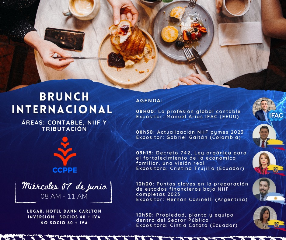 PRESENCIAL: Brunch Internacional Contable - 07 junio 2023