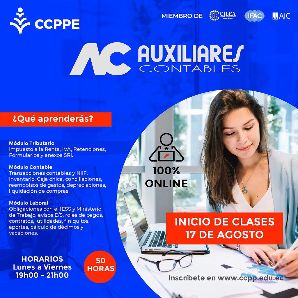 AUXILIARES CONTABLES - 24 AGOSTO 2020