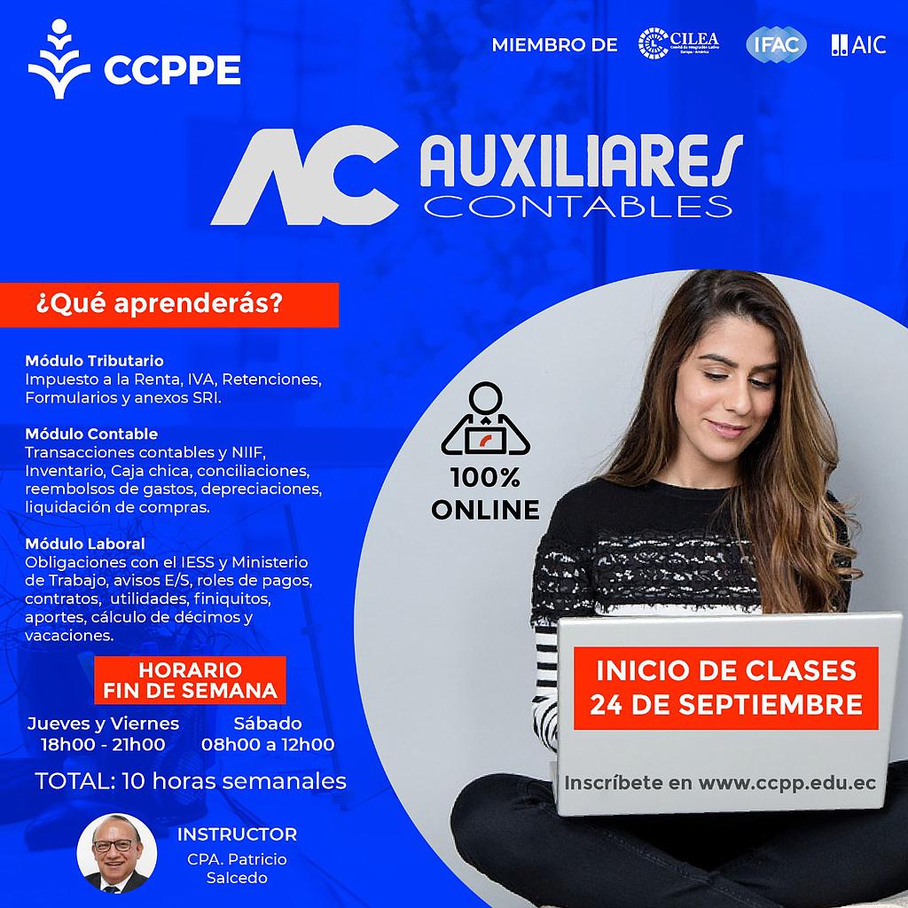 AUXILIARES CONTABLES - 01 OCTUBRE 2020