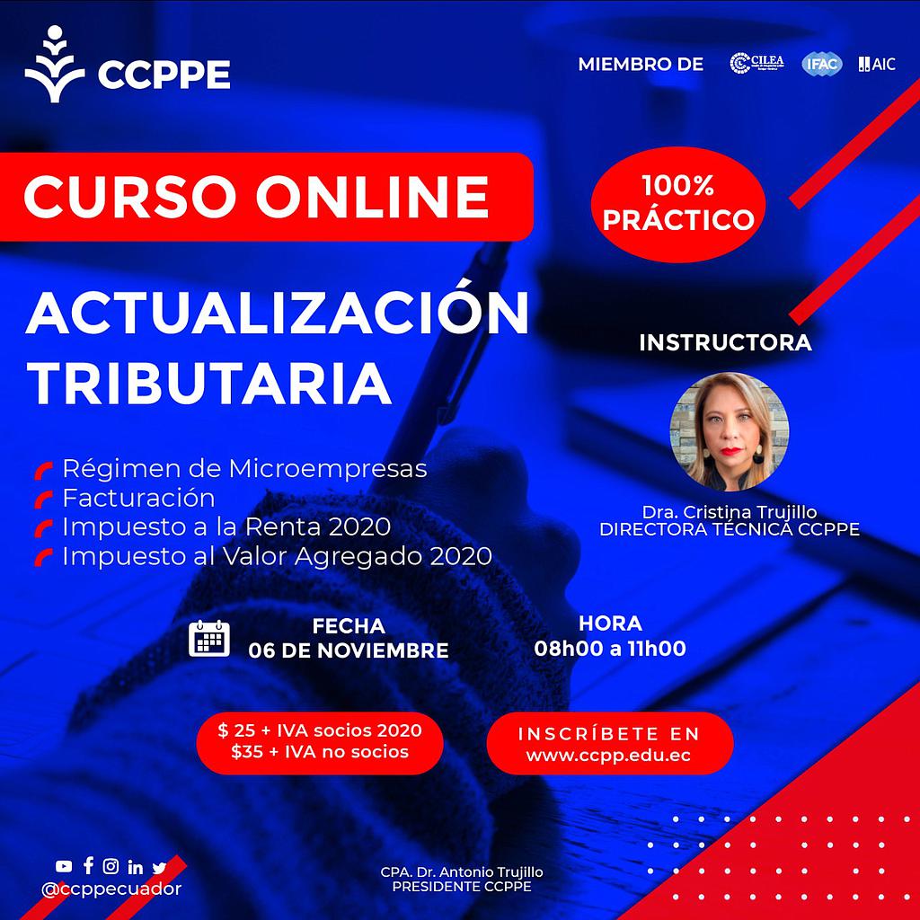  ACTUALIZACIÓN TRIBUTARIA - 06 NOVIEMBRE 2020