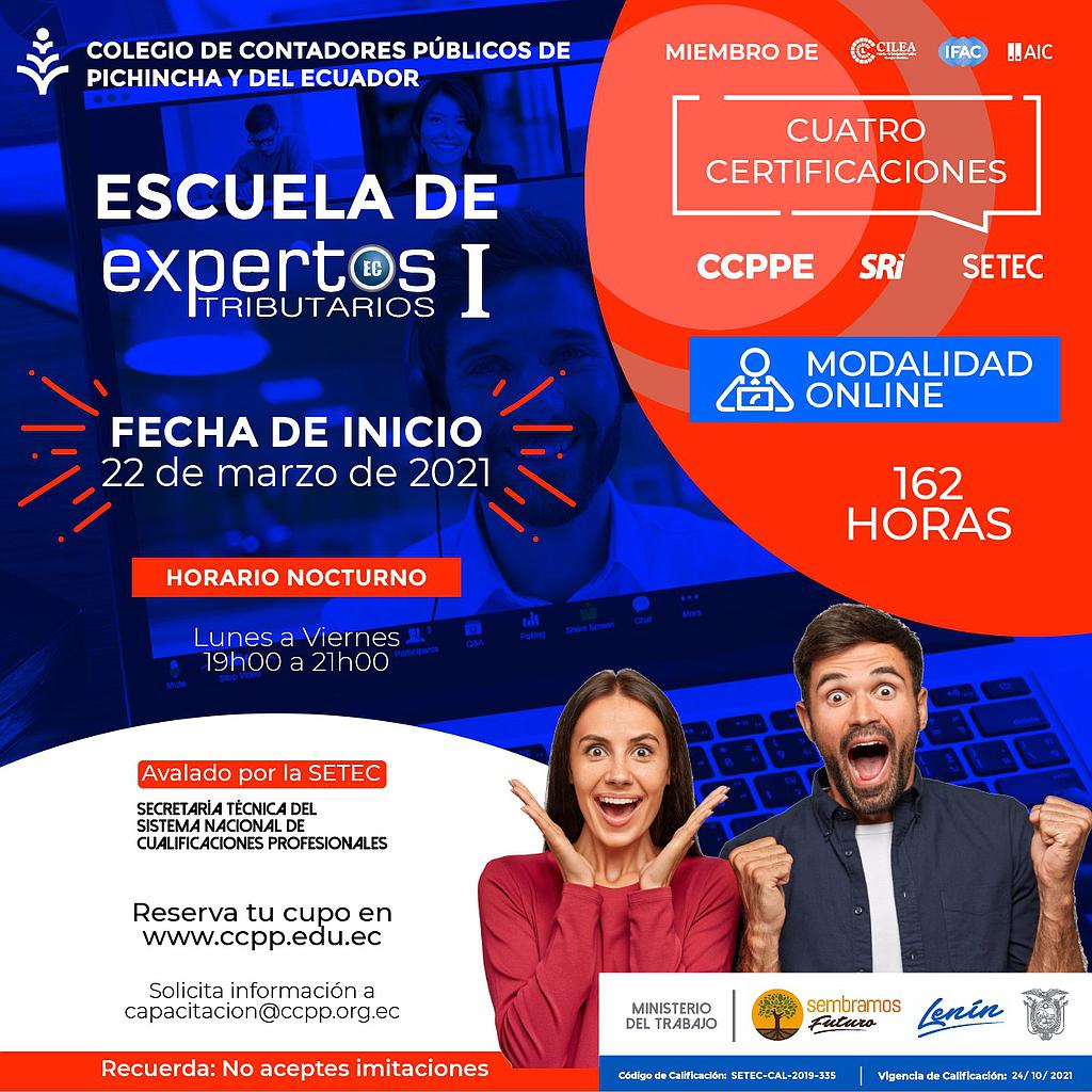 EXPERTOS TRIBUTARIOS - 22 MARZO 2021