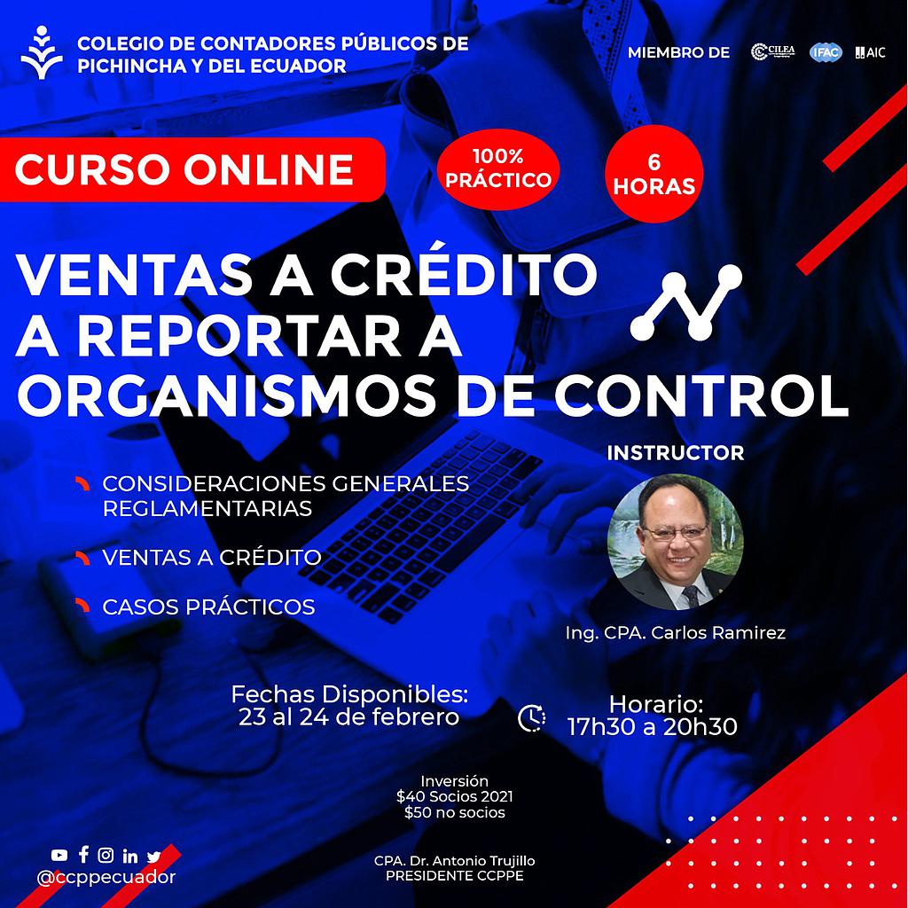VENTAS A CRÉDITO - 23 y 24 FEBRERO 2021